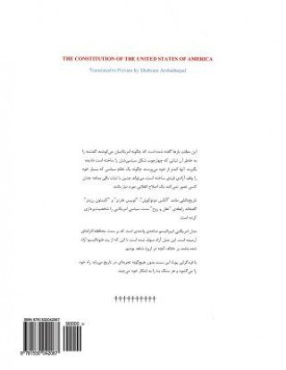 Kniha The Us Constitution in Persian Trans Trans
