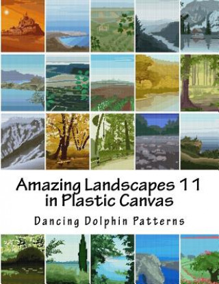 Kniha Amazing Landscapes 11: in Plastic Canvas Dancing Dolphin Patterns