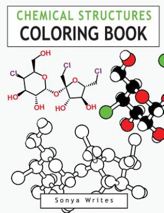 Βιβλίο Chemical Structures Coloring Book Sonya Writes