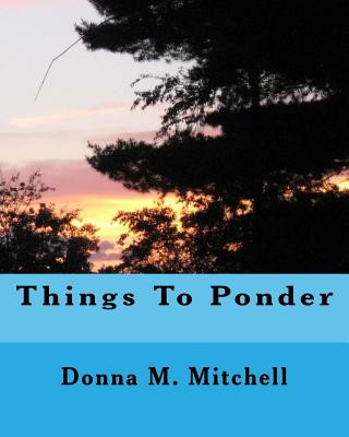 Buch Things To Ponder Donna M Mitchell