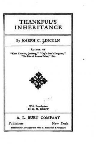 Kniha Thankful inheritance Joseph C Lincoln