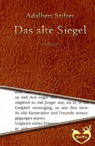Könyv Das alte Siegel Adalbert Stifter