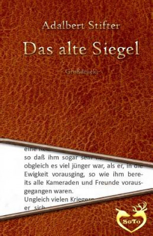 Knjiga Das alte Siegel Adalbert Stifter