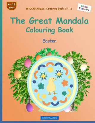 Kniha BROCKHAUSEN Colouring Book Vol. 2 - The Great Mandala Colouring Book: Easter Dortje Golldack