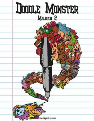 Buch Doodle Monster-Malbuch 2 Nick Snels