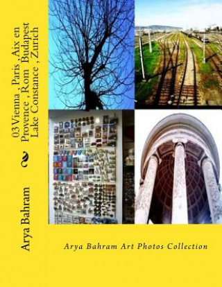 Könyv 03 Vienna, Paris, Aix en Provence, Rom Budapest, Lake Constance, Zurich: Arya Bahram Art Photos Collection Arya Bahram