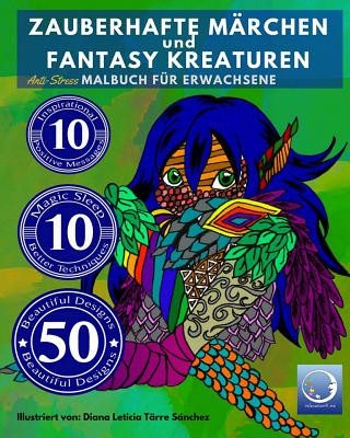 Knjiga ANTI STRESS Malbuch für Erwachsene: Zauberhafte Märchen und Fantasy Kreaturen Relaxation4 Me