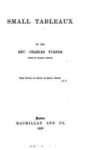 Book Small tableaux Charles Turner