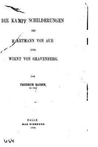 Carte Die Kampfschilderungen Bei Hartmann Von Aue Friedrich Hausen