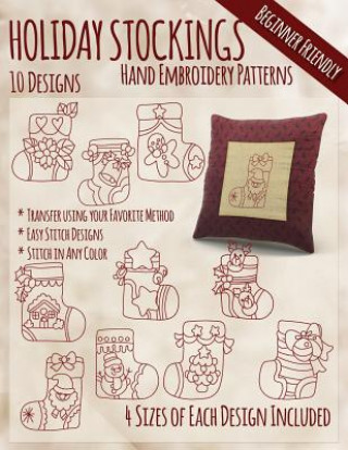 Carte Holiday Stockings Hand Embroidery Patterns Stitchx Embroidery