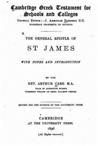 Carte General Epistle of St. James Arthur Carr
