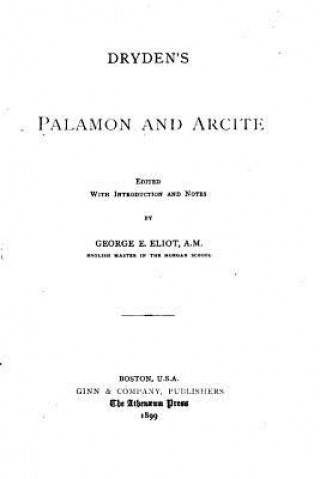 Knjiga Palamon and Arcite John Dryden