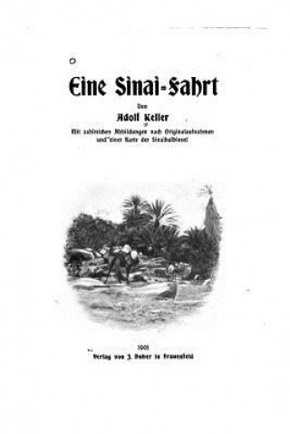 Livre Eine Sinai-fahrt Adolf Keller