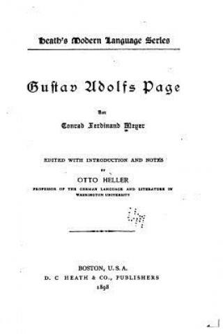 Könyv Gustav Adolfs Page Conrad Ferdinand Meyer