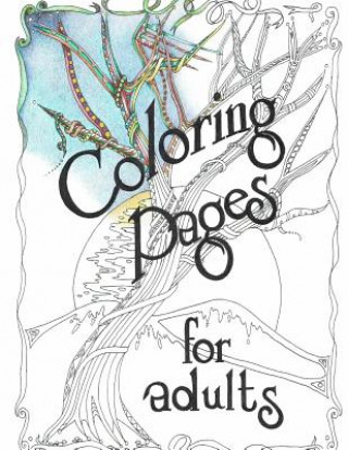 Carte Adult Coloring Book: Trees: Artist Drawn Original Artwork B King