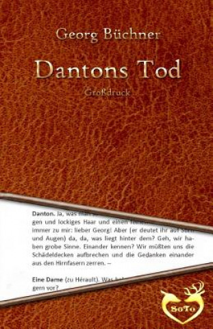Kniha Dantons Tod - Großdruck Georg Büchner