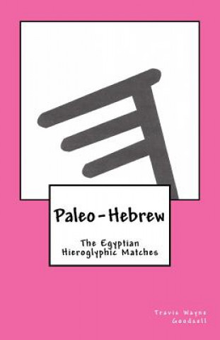 Könyv Paleo-Hebrew: The Egyptian Hieroglyphic Matches Travis Wayne Goodsell