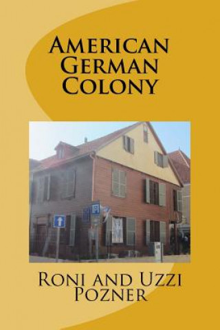 Carte American German Colony: Jaffa Travel Guide Uzzi Pozner