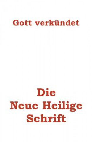 Kniha Die Neue Heilige Schrift: Endlich meldet sich Gott zu Wort Stefano Michele Tomassini