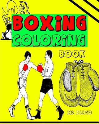 Carte Boxing Coloring Book Kid Kongo