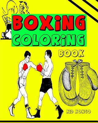 Knjiga Boxing Coloring Book Kid Kongo