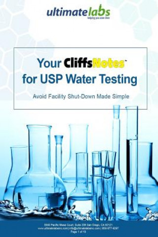 Knjiga your cliffsnotes for usp water testing Ultimate Labs