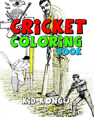 Könyv Cricket Coloring Book Kid Kongo