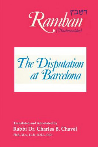 Kniha Disputation at Barcelona Ramban