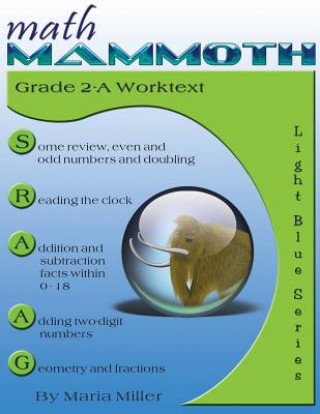 Kniha Math Mammoth Grade 2-A Worktext Maria Miller