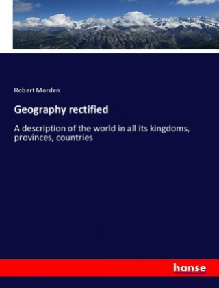 Carte Geography rectified Robert Morden