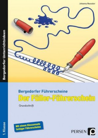 Carte Der Füller-Führerschein, Grundschrift Johanna Roessler