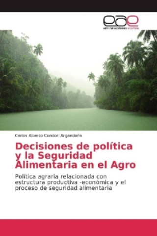 Könyv Decisiones de política y la Seguridad Alimentaria en el Agro Carlos Alberto Condori Argandoña