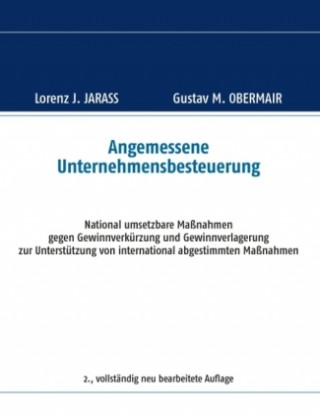 Buch Angemessene Unternehmensbesteuerung Lorenz J. Jarass