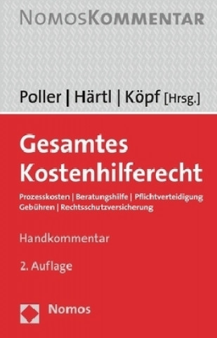 Книга Gesamtes Kostenhilferecht, Handkommentar Stefan Poller