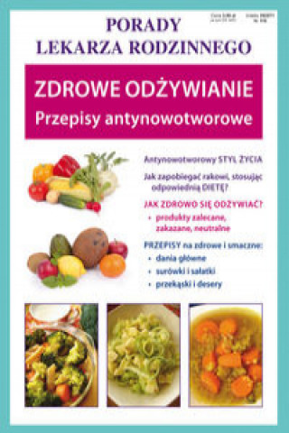 Könyv Zdrowe odżywianie Przepisy antynowotworowe Szczepańska Sylwia