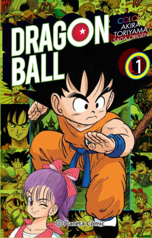 Книга Dragon Ball, Color origen y Red Ribbon 1 Akira Toriyama