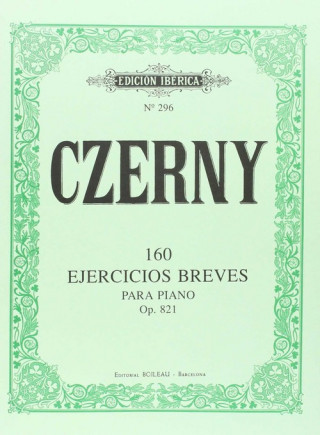 Kniha Czerny op. 821 Carl Czerny
