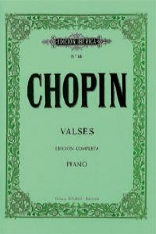 Könyv Valses FREDERIC CHOPIN