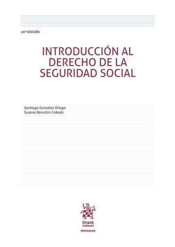 Книга Introducción al derecho de la Seguridad Social Santiago . . . [et al. ] González Ortega