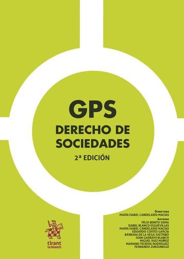 Buch GPS derecho de sociedades María Isabel . . . [et al. ] Candelario Macías