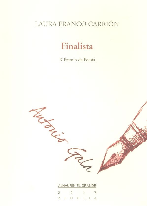 Knjiga Finalista Franco Carrión