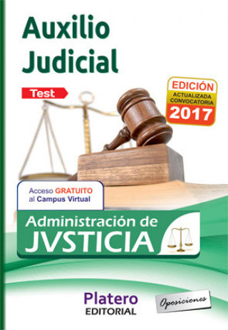 Carte AUXILIO JUDICIAL DE LA ADMINISTRACIÓN DE JUSTICIA. TEST 