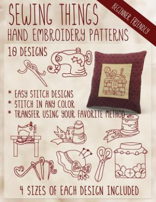Könyv Sewing Things Hand Embroidery Patterns Stitchx Embroidery