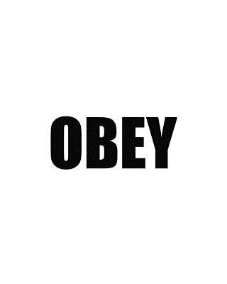Carte Obey New World Order