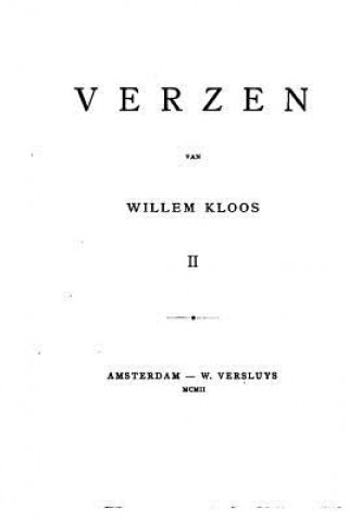 Kniha Verzen - II Willem Kloos