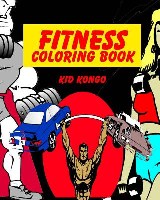 Carte Fitness Coloring Book Kid Kongo