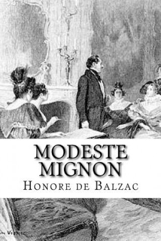 Könyv Modeste Mignon Honore De Balzac