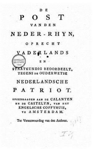 Carte de Post Van Den Neder-Rhyn Nicolaas Hoefnagel