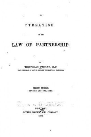 Könyv A Treatise on the Law of Partnership Theophilus Parsons