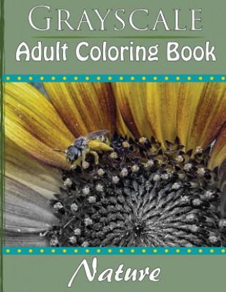 Könyv Grayscale Adult Coloring Book: Nature Beth Ingrias